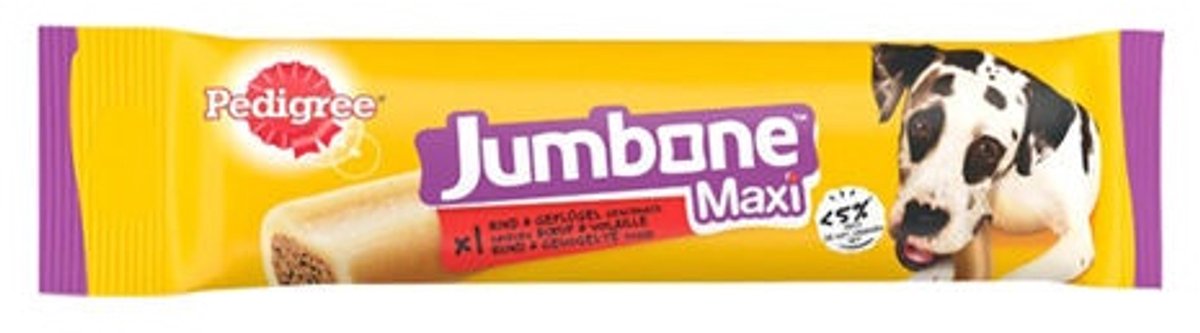 Pedigree Jumbone Maxi - 12 x Rund & Gevogelte