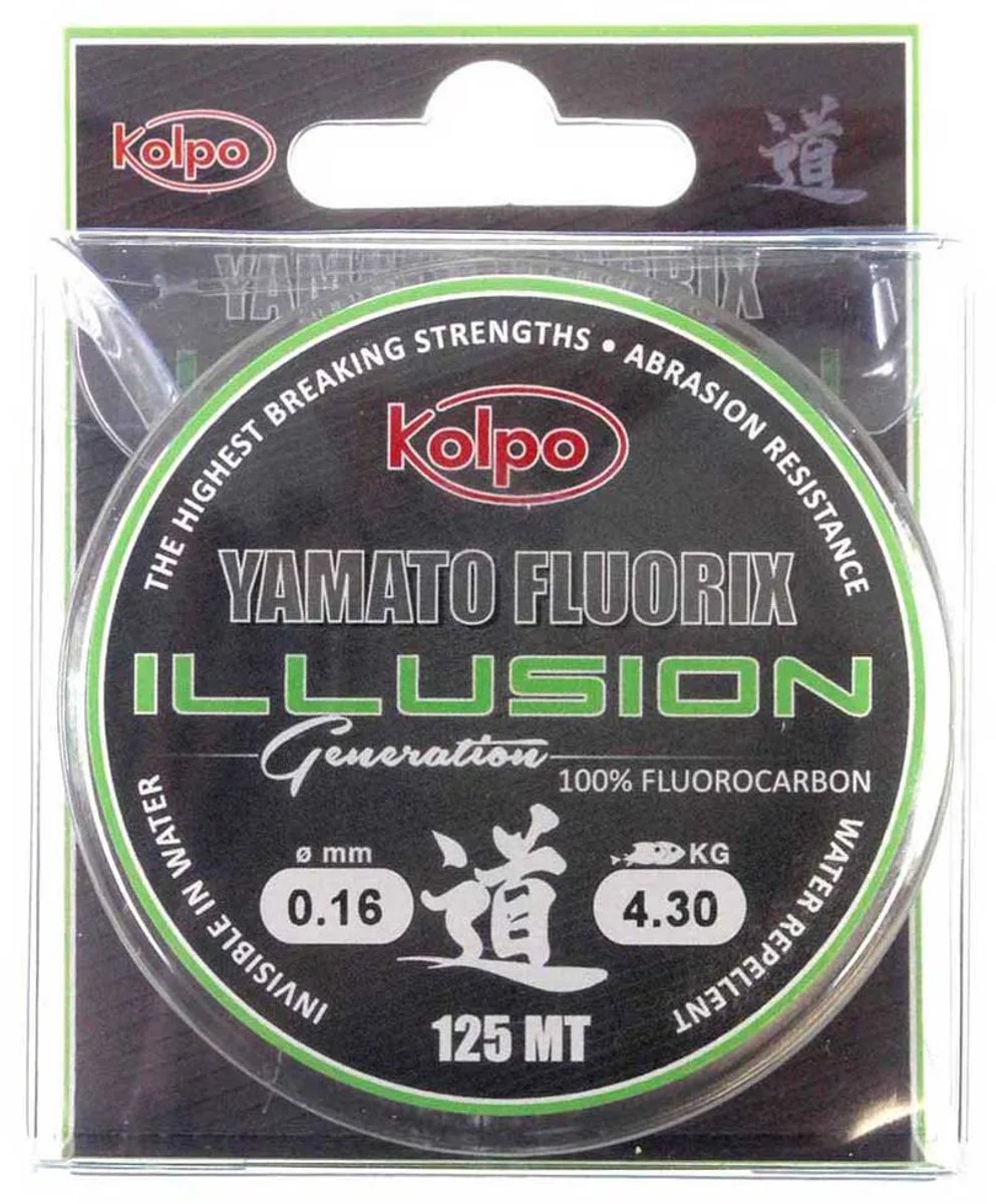 Kolpo Illusion Generation 125 M Flurocarbon Transparant 0.300 mm