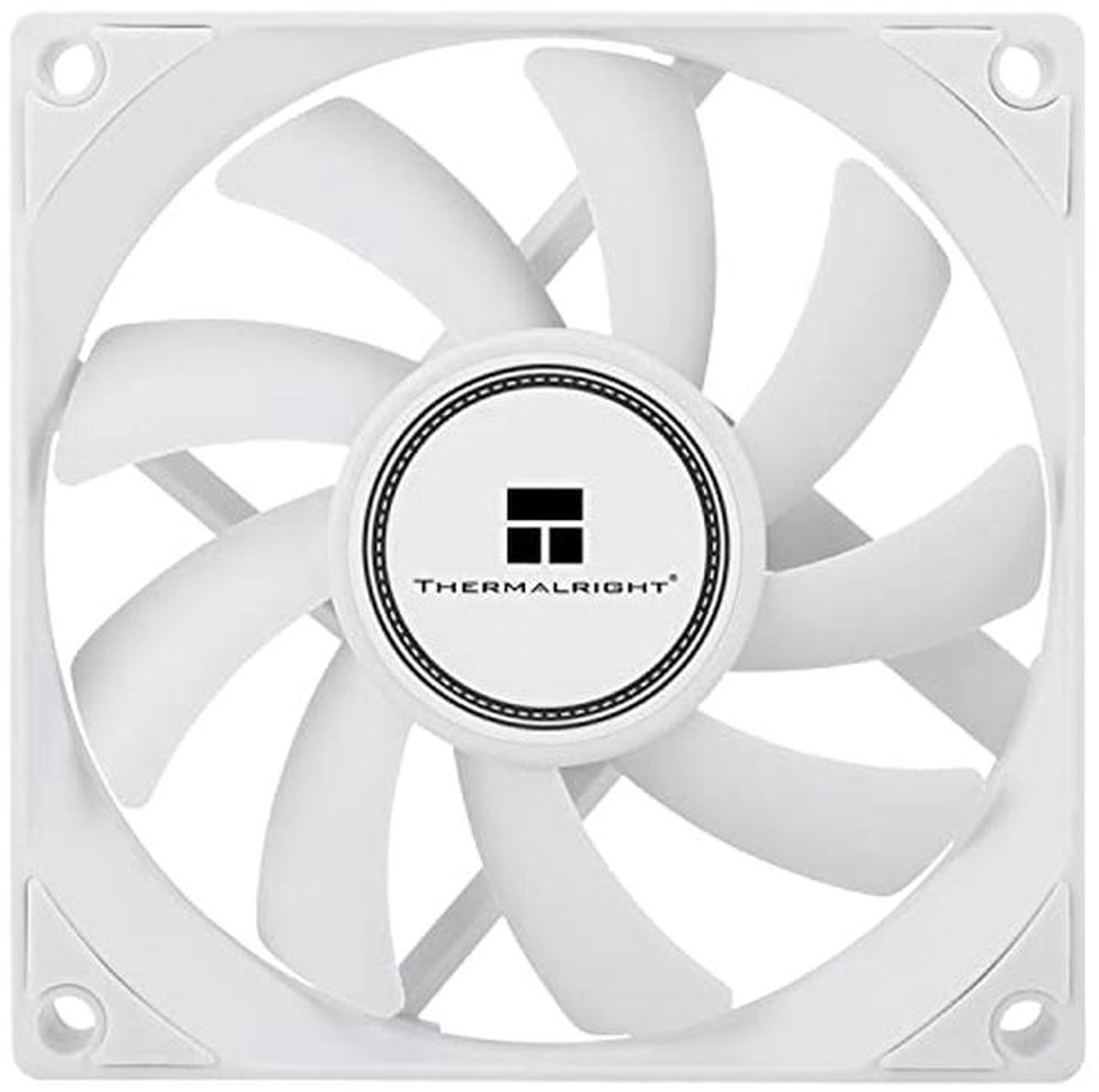 Slimme 80mm CPU Fan met 2200TPM - Stil, 4 Pin PWM, 15mm Dikte