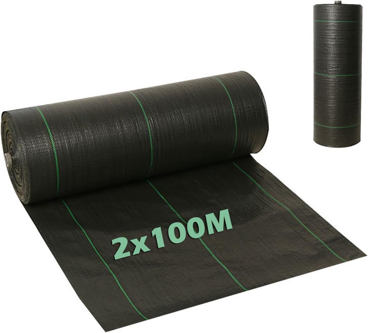 Heavy Duty Onkruid Controle Membraan 2Mx100M voor Tuin en Landschap