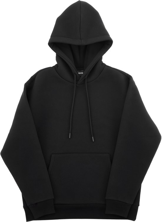 VEVOR Dameshoodie, Maat M, Fleece, Lange Mouwen, Basic Hoodie, Warm en Huidvriendelijk, Praktisch en Trendy, Sweatshirt met Grote Zak voor Herfst en Winter, Zwart