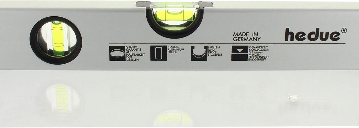Magnetische Aluminium Waterpas 50 cm - Robuuste Bouwwaterpas met Sterke Magneet