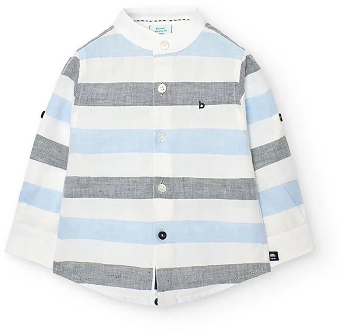 Boboli 718321 Overhemd Met Lange Mouwen Veelkleurig 4 Years Kinderen