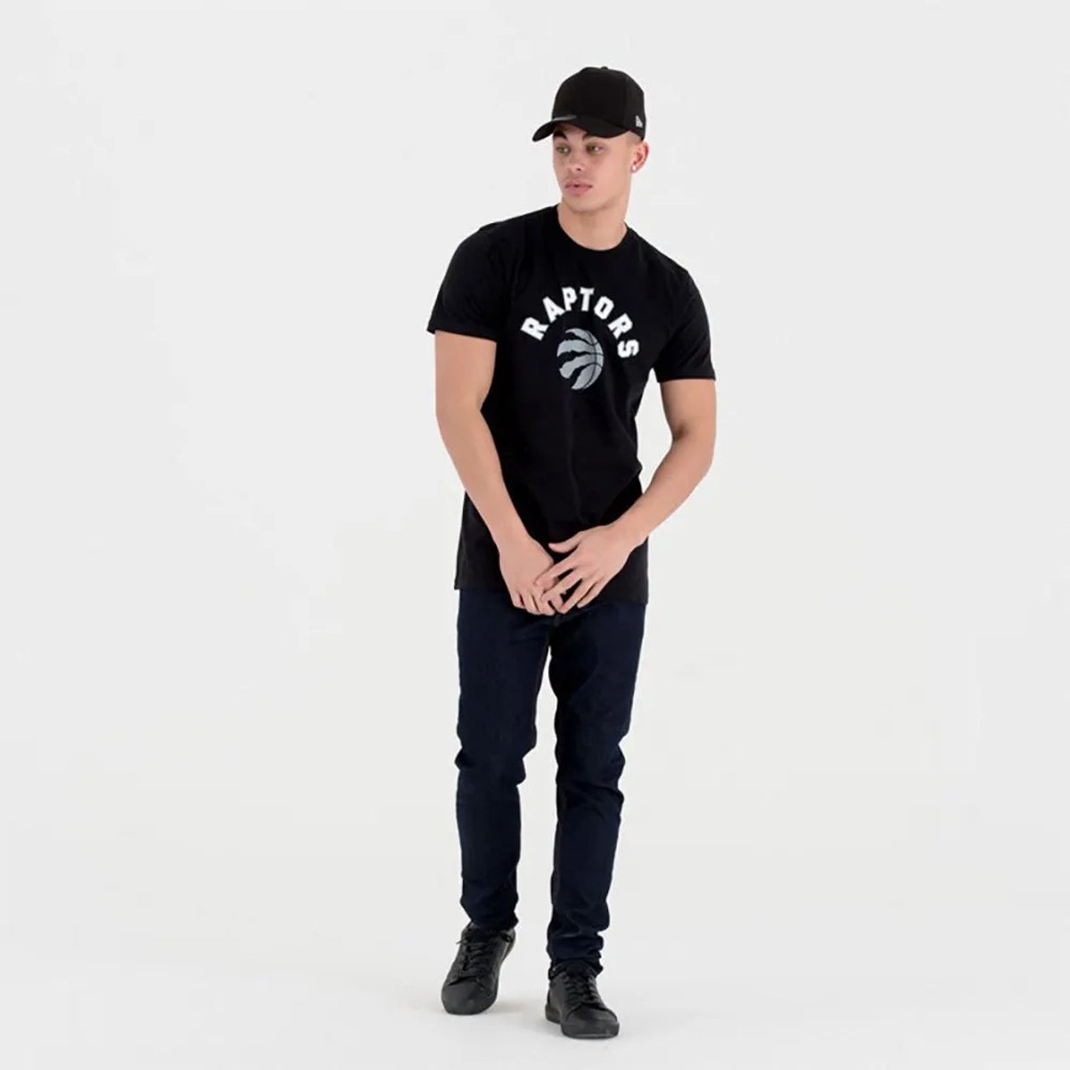 T-shirt Toronto Raptors NBA Zwart