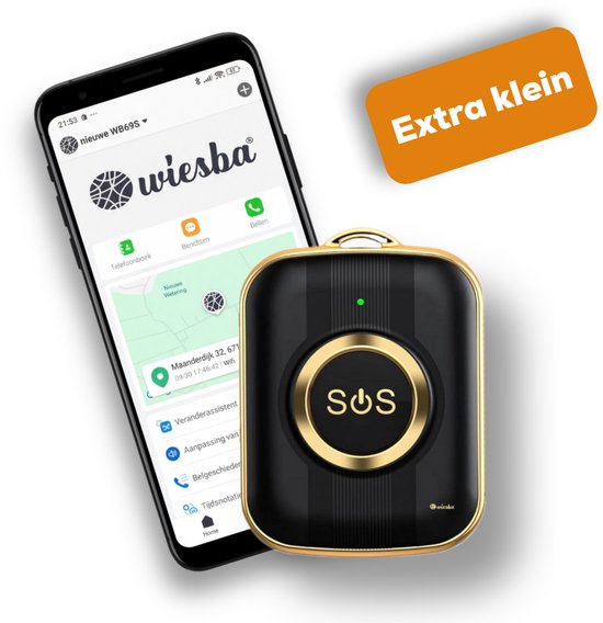 Wiesba WB77S GPS Alarmknop Ouderen zonder Abonnement SOS Knop met — free download