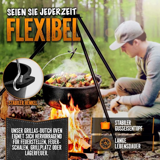 Dutch Oven Chef: Starter set (met poten
