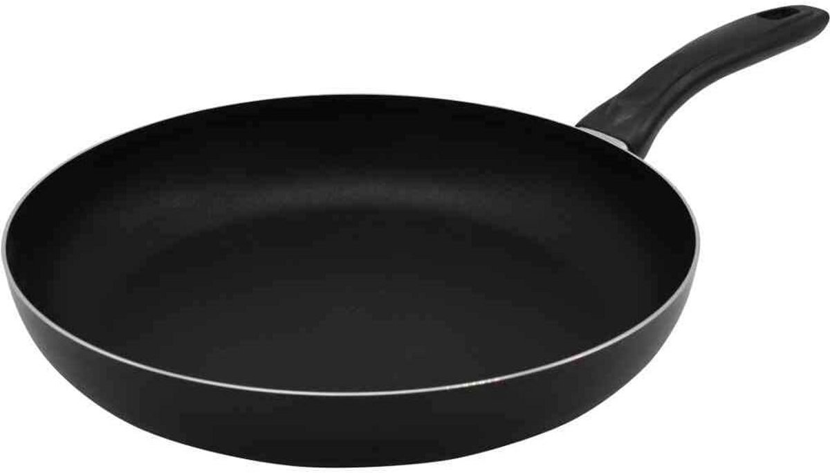 Aluminium Kookpan 24 cm - Zwart met Anti-aanbaklaag