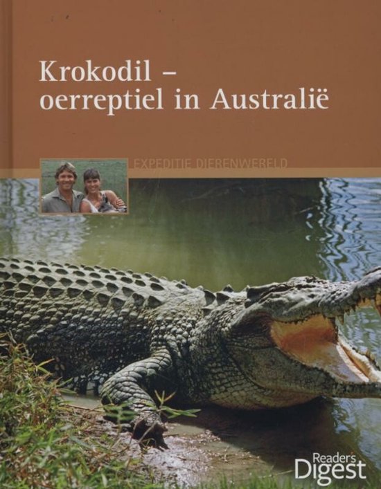 Krokodil, oerreptiel in Australië - cover