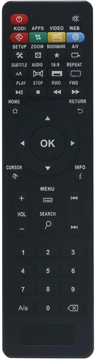 Afstandbediening voor Android Set Top Smart TV Box IPTV