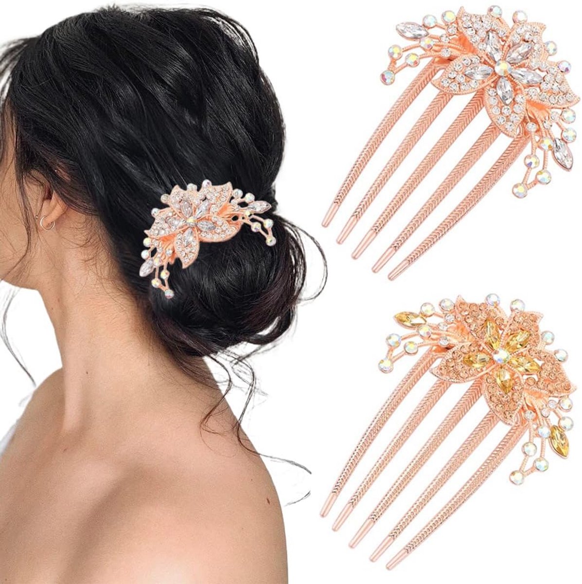 Elegante Haarspelden voor Dames - Perfecte Haaraccessoires voor Bruiden en Meisjes
