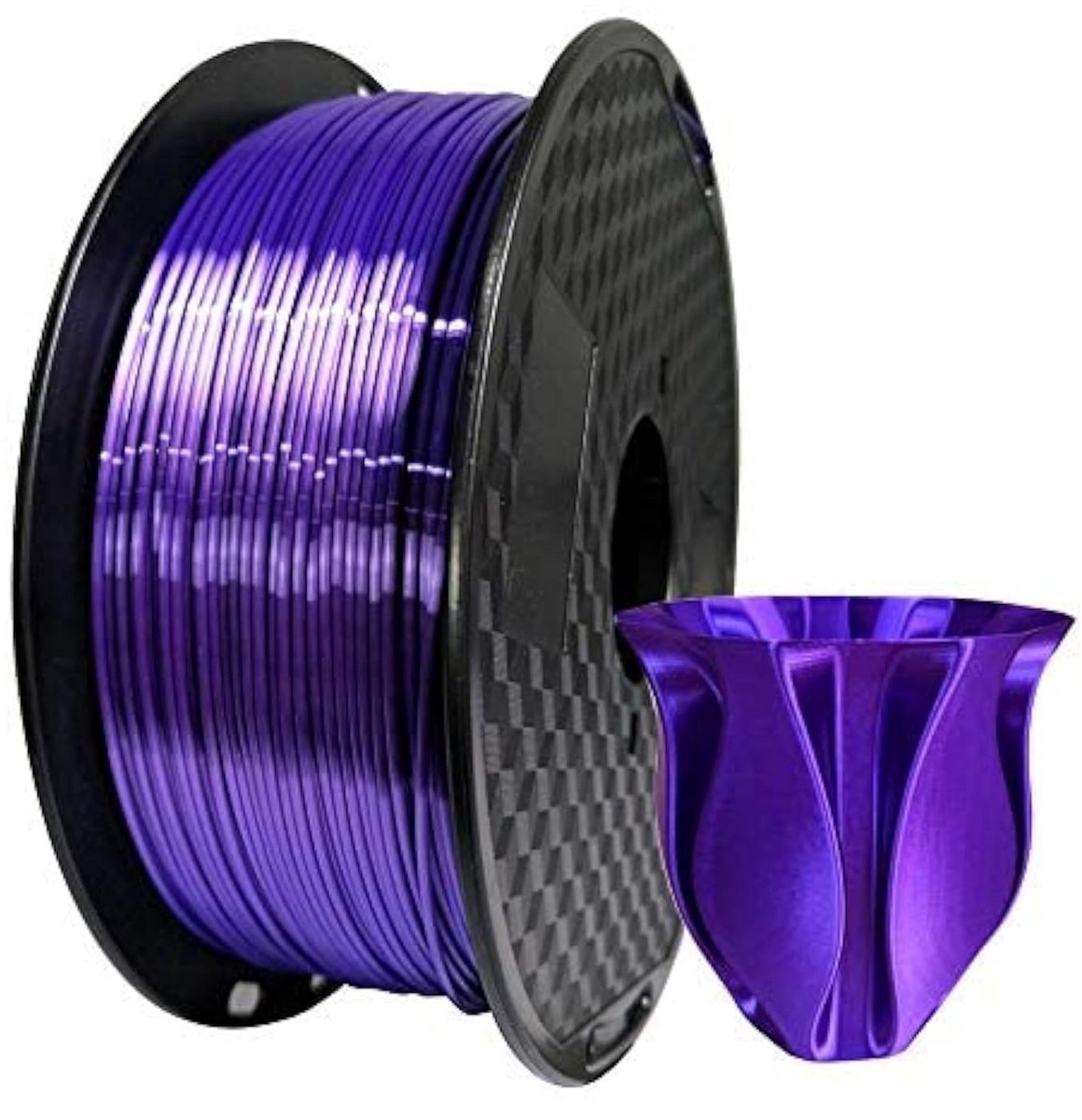 Zijdeachtig Paars PLA Filament 1.75mm 1KG 3D Printer Filament