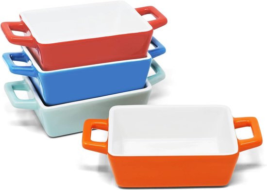 Zenker Set Van 2 Rechthoekige Mini Bakvormen, Koolstofstaal Met Antiaanbaklaag Bakvormen Voor Afzonderlijke Porties Geschikt Oven En Airfryer 13 X 7 Cm Stuks 3293592057