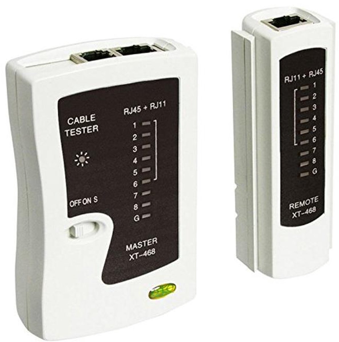 Netwerkkabel Tester voor RJ45, RJ11, RJ12 en Datakabels