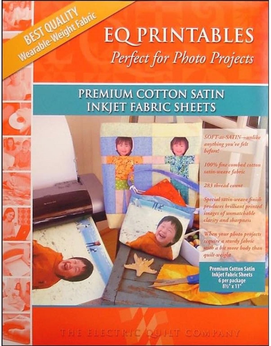 Elektrische Quilt Printables - Satijnen Katoen voor Creatieve Projecten