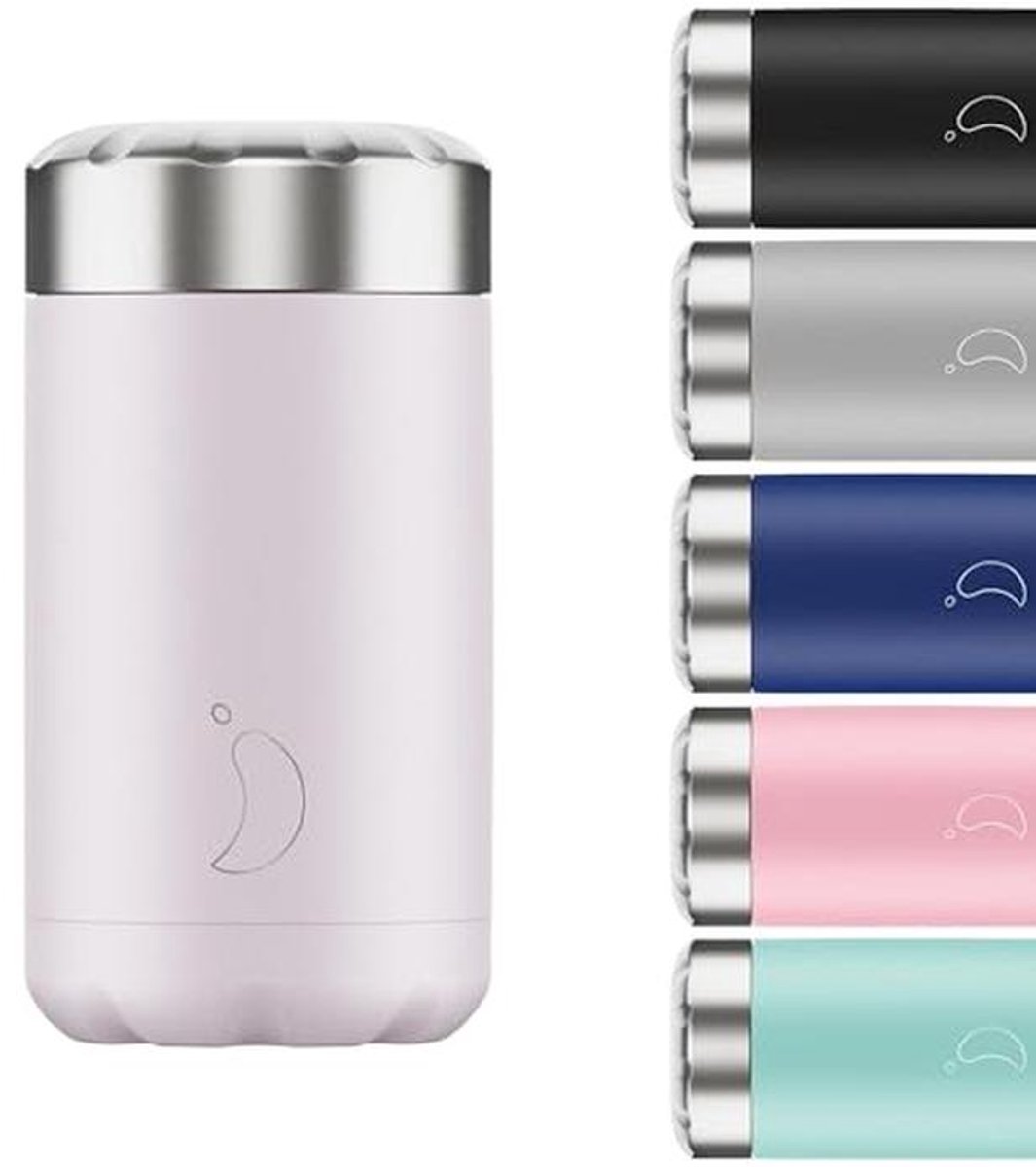 Dubbelwandige lekvrije herbruikbare voedselcontainer - Roze - 500 ml