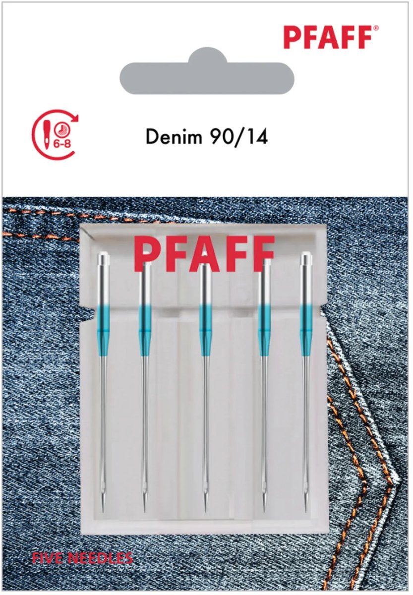 Pfaff Denim 90 (5 stuks) Naalden