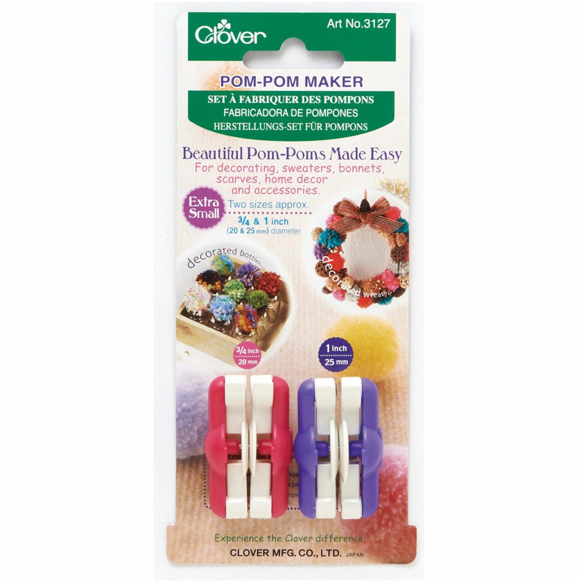 Clover Pop-Pom maker X-small