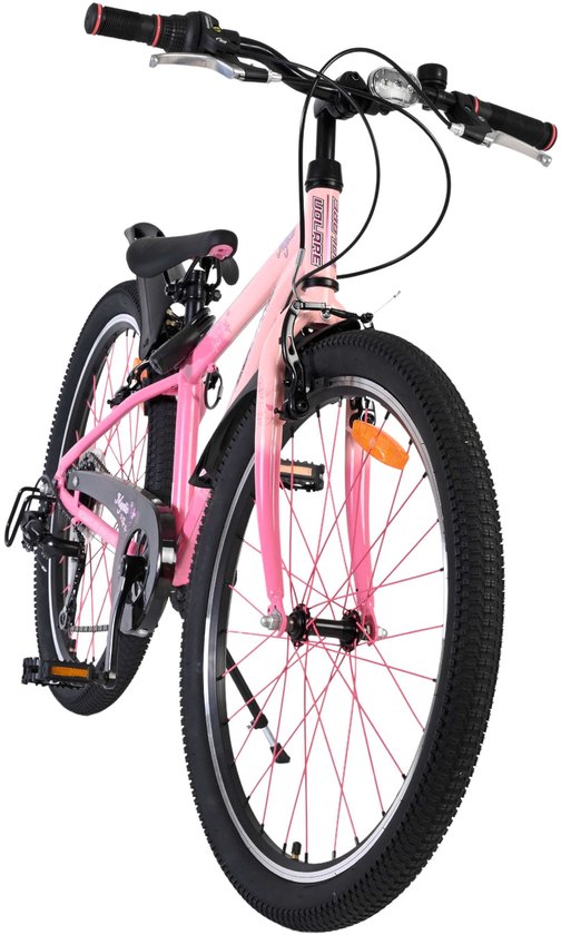 Volare Mystic Kinderfiets - 24 inch - Roze - 7 speed van Volare — afbeelding 2