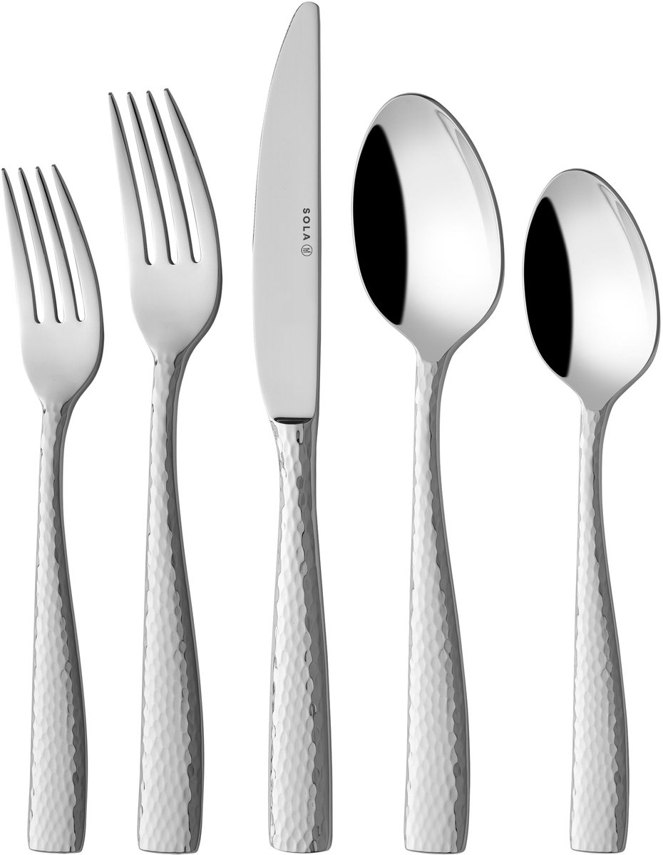 Sola Steakmes Aura - Zilver - Los bestek - 1 stuk