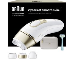 Braun IPL Silk·expert Pro 5 - IPL ontharingsapparaat - PL5311 - Ontharing Voor Thuis - 3 Opzetstukken