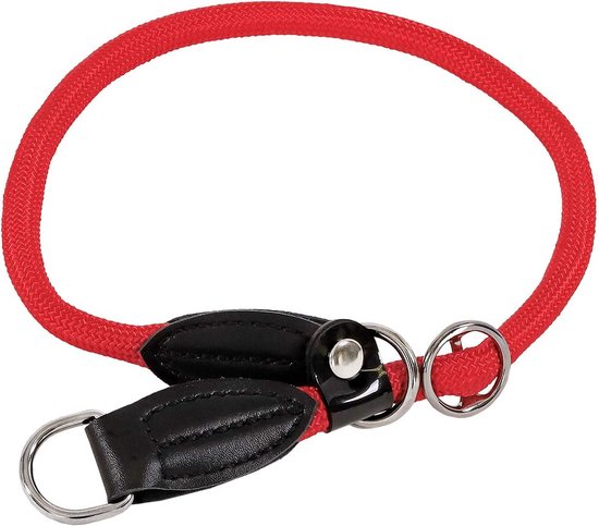 Ferplast Hundehalsband SPORT DOG, Weich Gepolstertes Nylon Hunde Halsband für große Hunde, Verstellbare und Reflektierend, Größe: 2,5 cm (45-55 cm), Grau