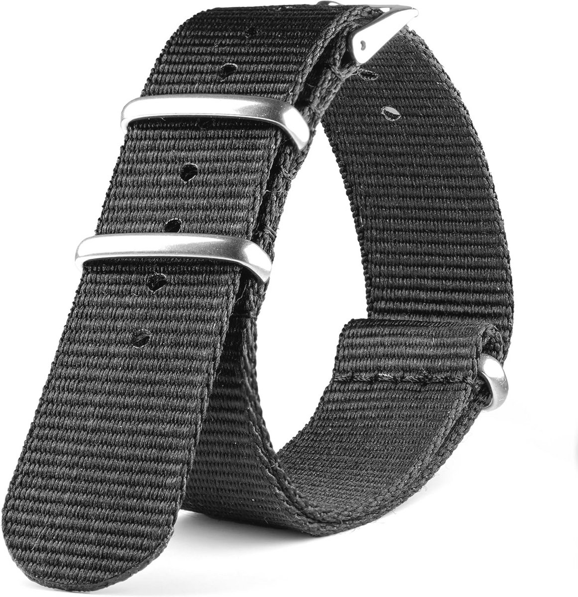 Nato Horlogeband 18mm 20mm 22mm 24mm - Nylon Militaire Armband voor Heren en Dames