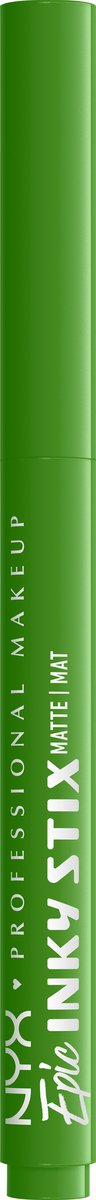 NYX Professional Make Up Epic Inky Stix Eyeliner - Ultiem romig en intens gepigmenteerd - Langhoudend, waterproof en veegvast - On-Lime