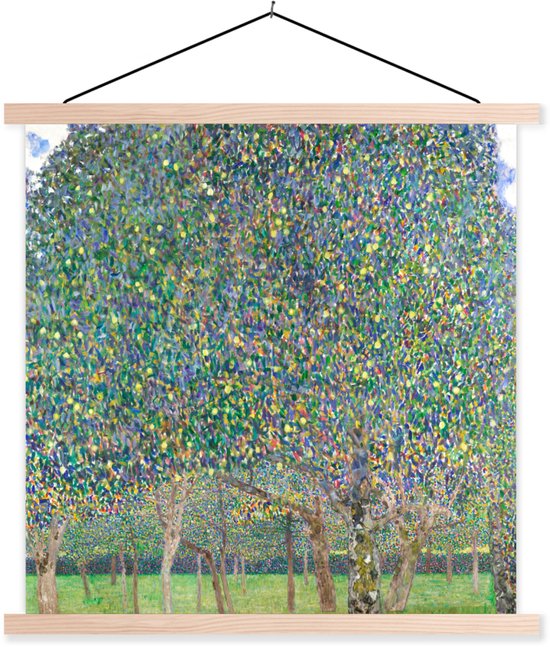 Affiche scolaire - Un poirier - Gustav Klimt - 90x90 cm - Lattes vierges