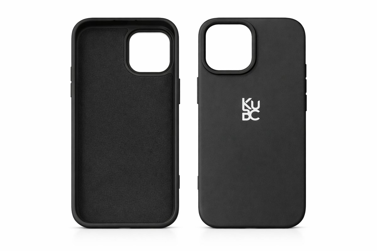 Telefoonhoesje Geschikt voor Apple iPhone 16 Pro - Back Cover - Schokbestendig & Anti-Vingerafdruk - Siliconen - Zwart