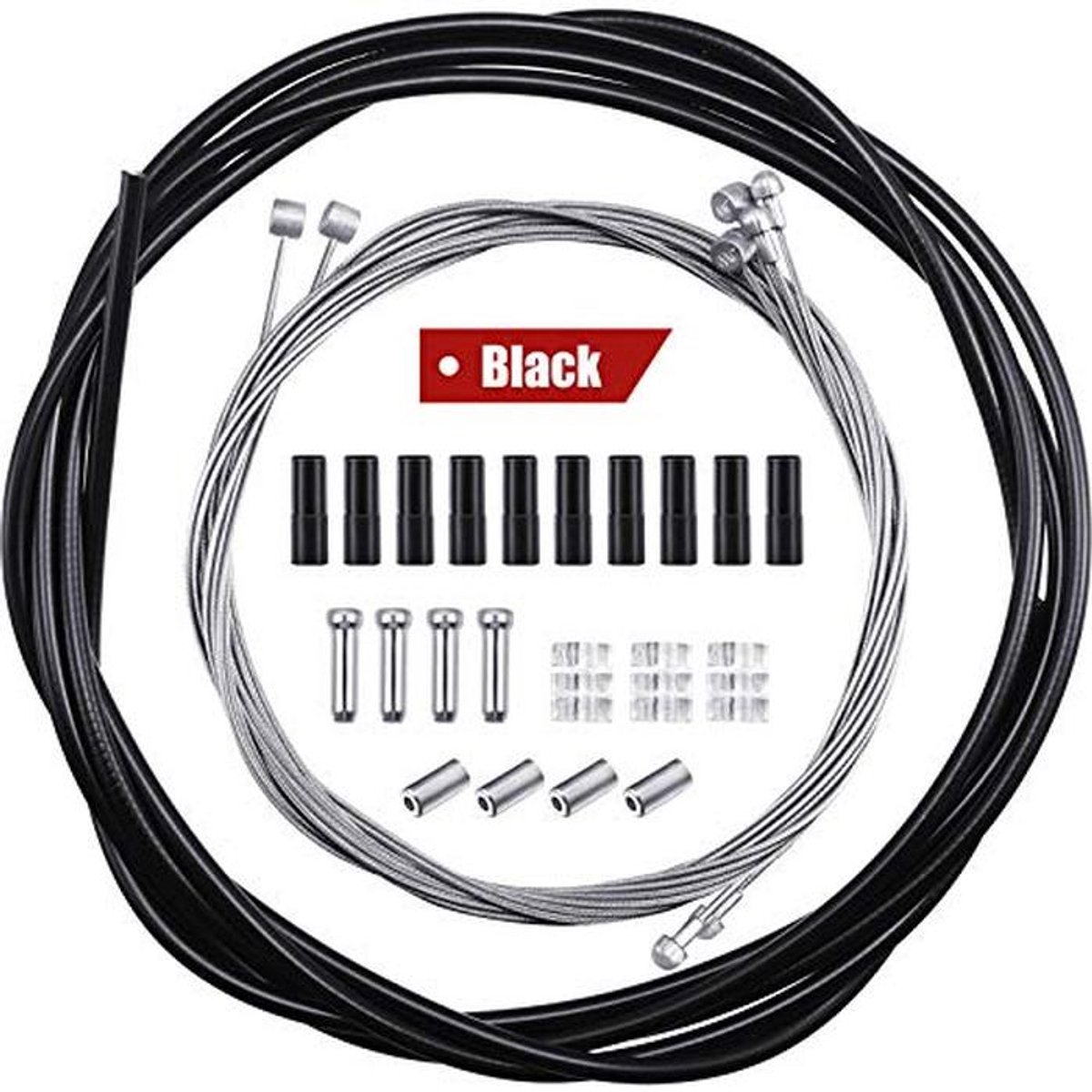 Universele remkabels set voor fiets en racefiets - 4 stuks