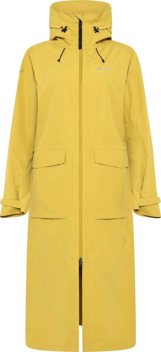 Didriksons NADJA WNS PARKA L 4 Dames Outdoorjas Pollen Geel