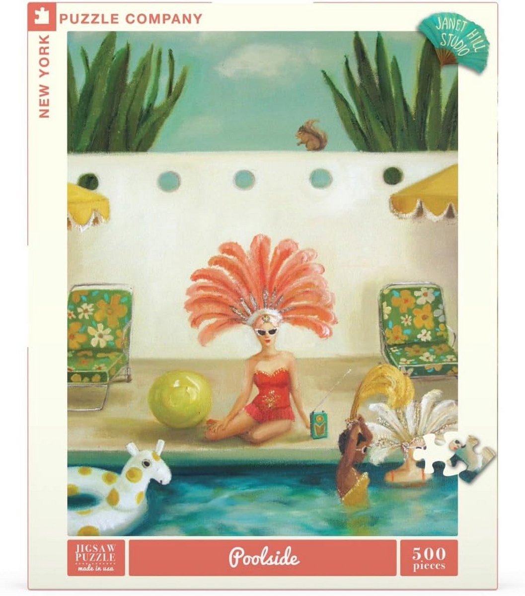 Puzzel Poolside - 500 stukjes