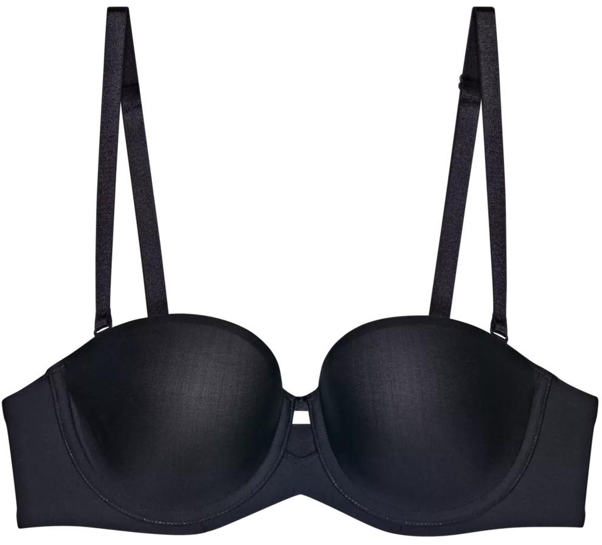 TRIUMPH INTERNATIONAL Triumph Beugel BH Strapless - Balconette bh - Pure Micro WDP - Bh met afneembare bandjes - Naadloze cups - 70C - Zwart