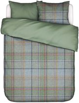 ESSENZA Housse de Couette Meau Vert Basil - Double - 200x200/220 cm