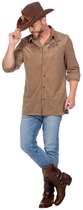 Wilbers - Costume Cowboy & Cowgirl - Cowboy Billy Bar Man - marron - XXL - Fête de la Bière - Déguisements