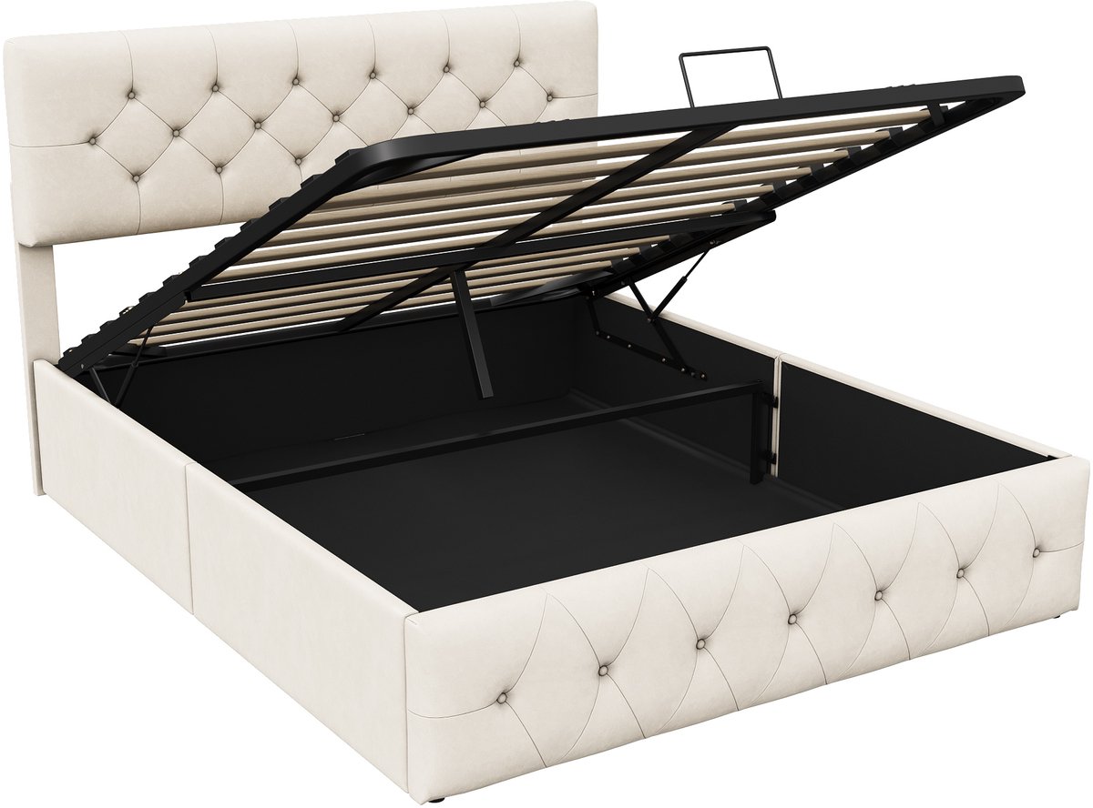 SHOPENTRA SHOPENTRA Luxe Gasliftbed Bonellvering - afbeelding 5