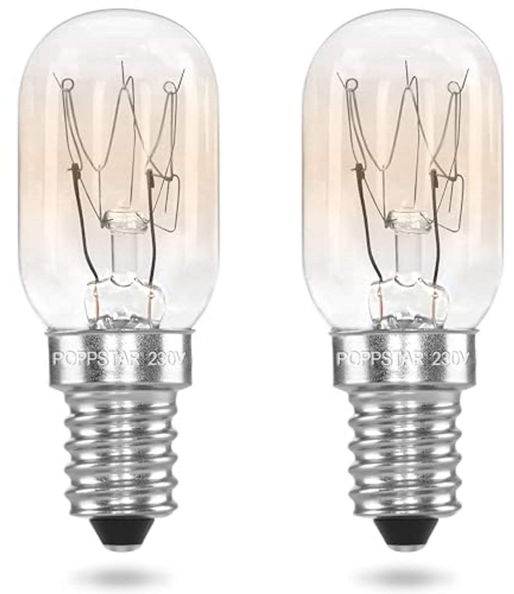 Koelkastlamp E14 15W voor Koelkast, Vrieskist en Naai Machine - 2700K Warm Wit