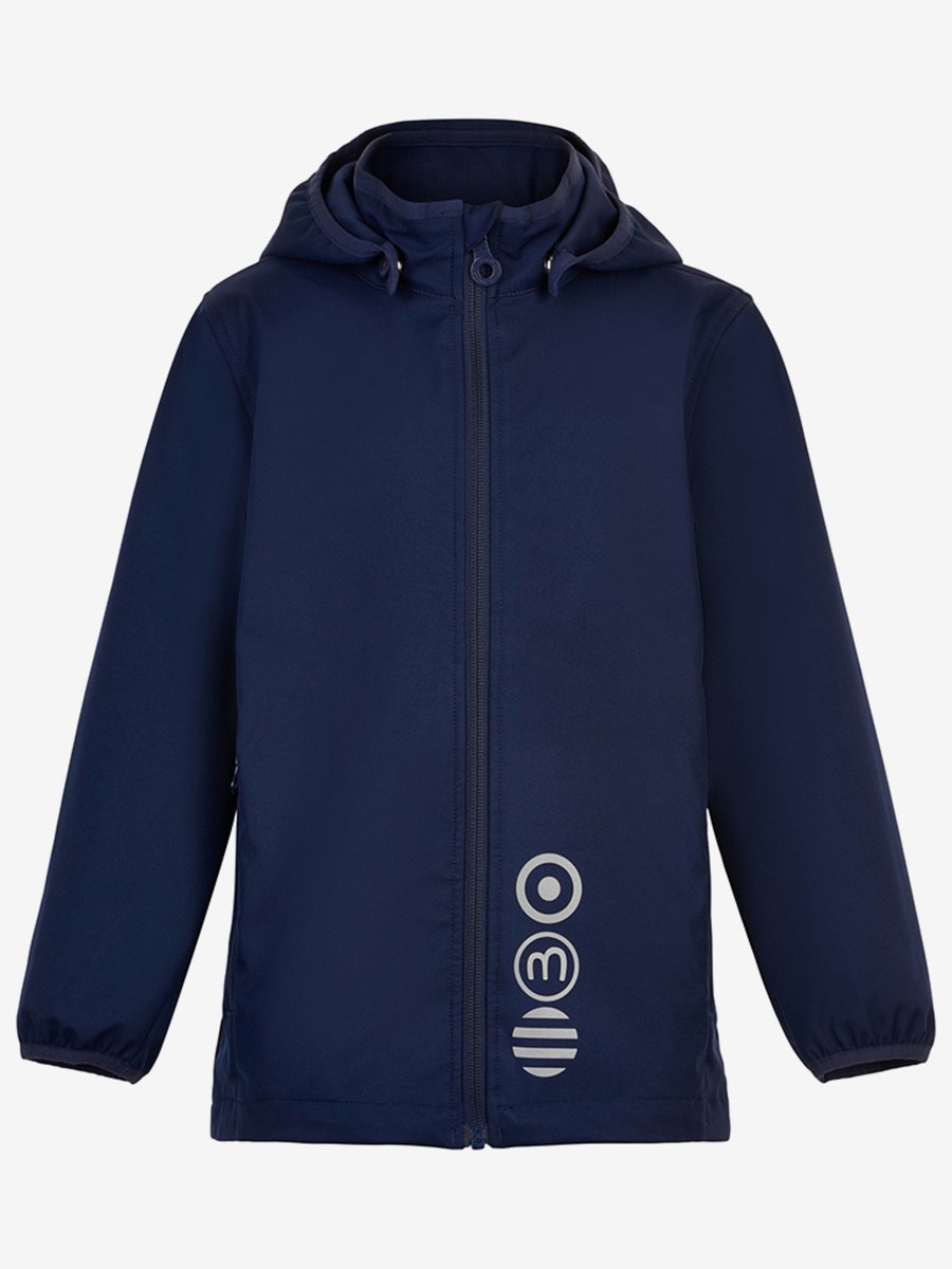 Minymo Softshell Jas Junior Polyester Navy Maat 92
