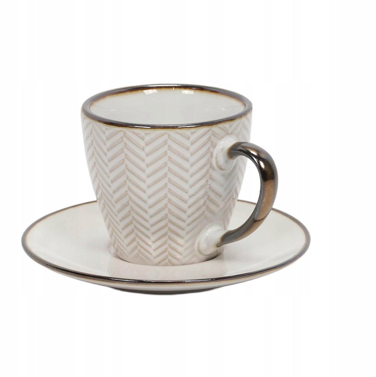 Keramische Kop & Schotel Set 210ml - DUNE