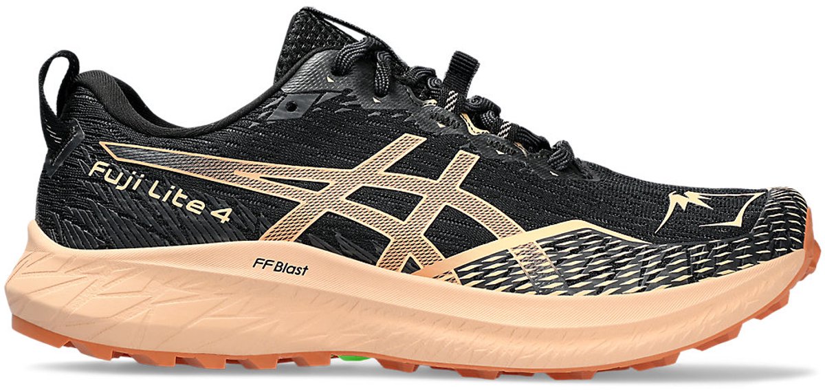 ASICS Fuji Lite 4 Femme /TERRACOTTA 40.5 Zwart