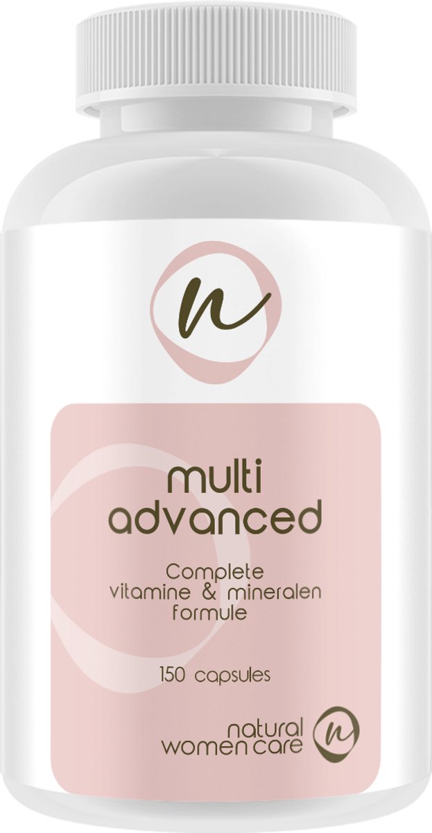 Natural Women Care - Multi Advanced - Voordeelverpakking 150 stuks - Complete vitamine & mineralen formule