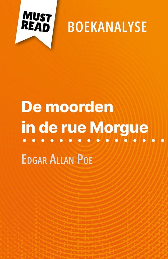 De moorden in de rue Morgue van Edgar Allan Poe (Boekanalyse ... - cover