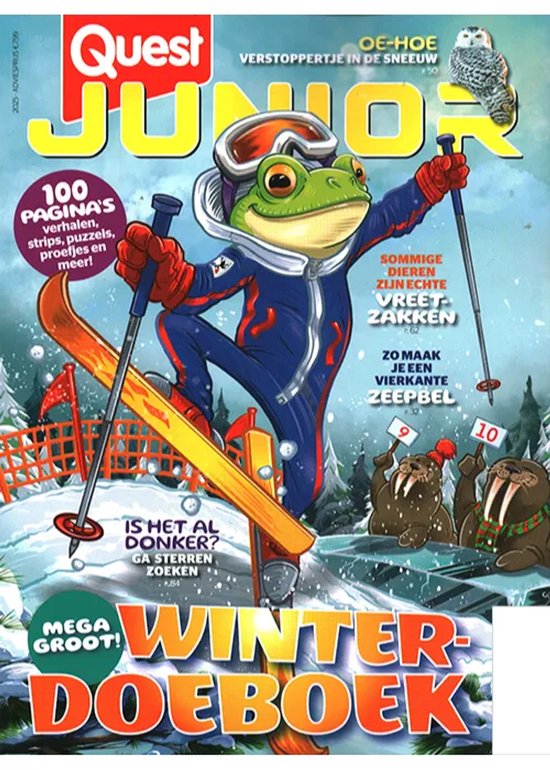 Quest Junior Winterboek - 10 2025