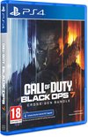 Zijkant PlayStation 4 gamecover Call of Duty: Black Ops 7 Cross-Gen Bundle.