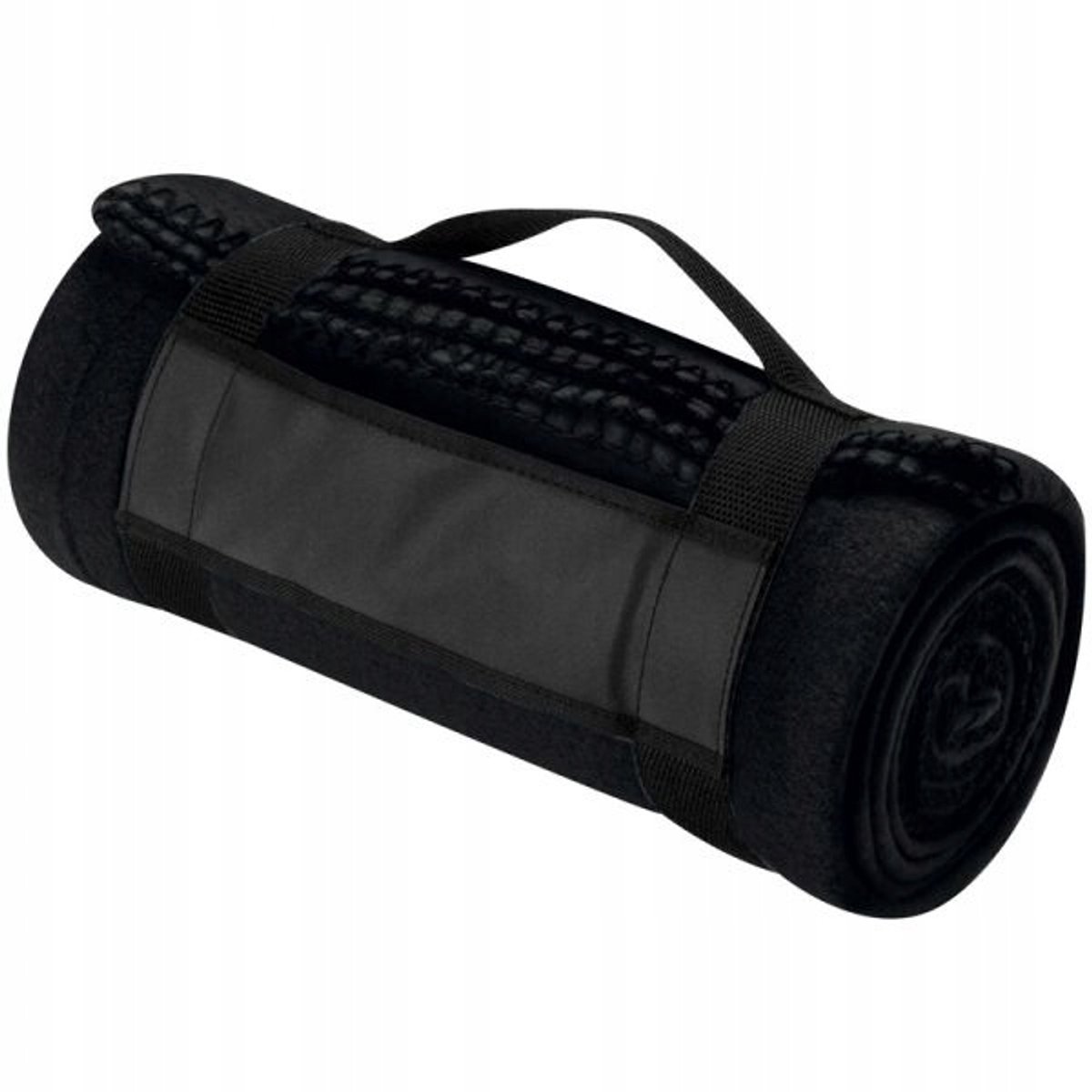 NASHVILLE Fleece Deken Zwart 180x120 cm