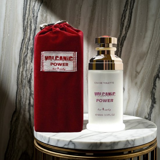 FEESTDAGEN CADEAUTIP - Luxe Franse Eau de Toilette - Volcanic Power - is een heerlijke kruidige geur - in luxe verpakking