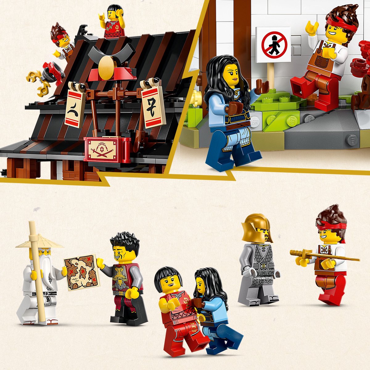 LEGO NINJAGO 15-jarig Jubileum: Smederij De Vier Wapens Bouwpakket voor Kinderen en Volwassenen 71858 — afbeelding 26