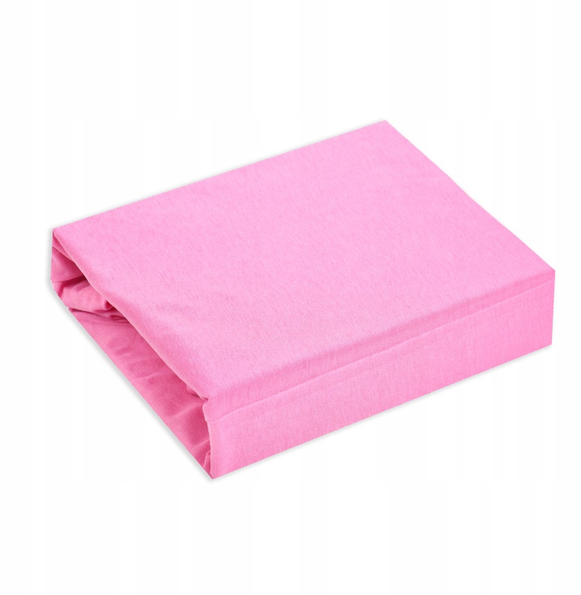 Jersey Hoeslaken met Elastiek 80x160 cm Roze