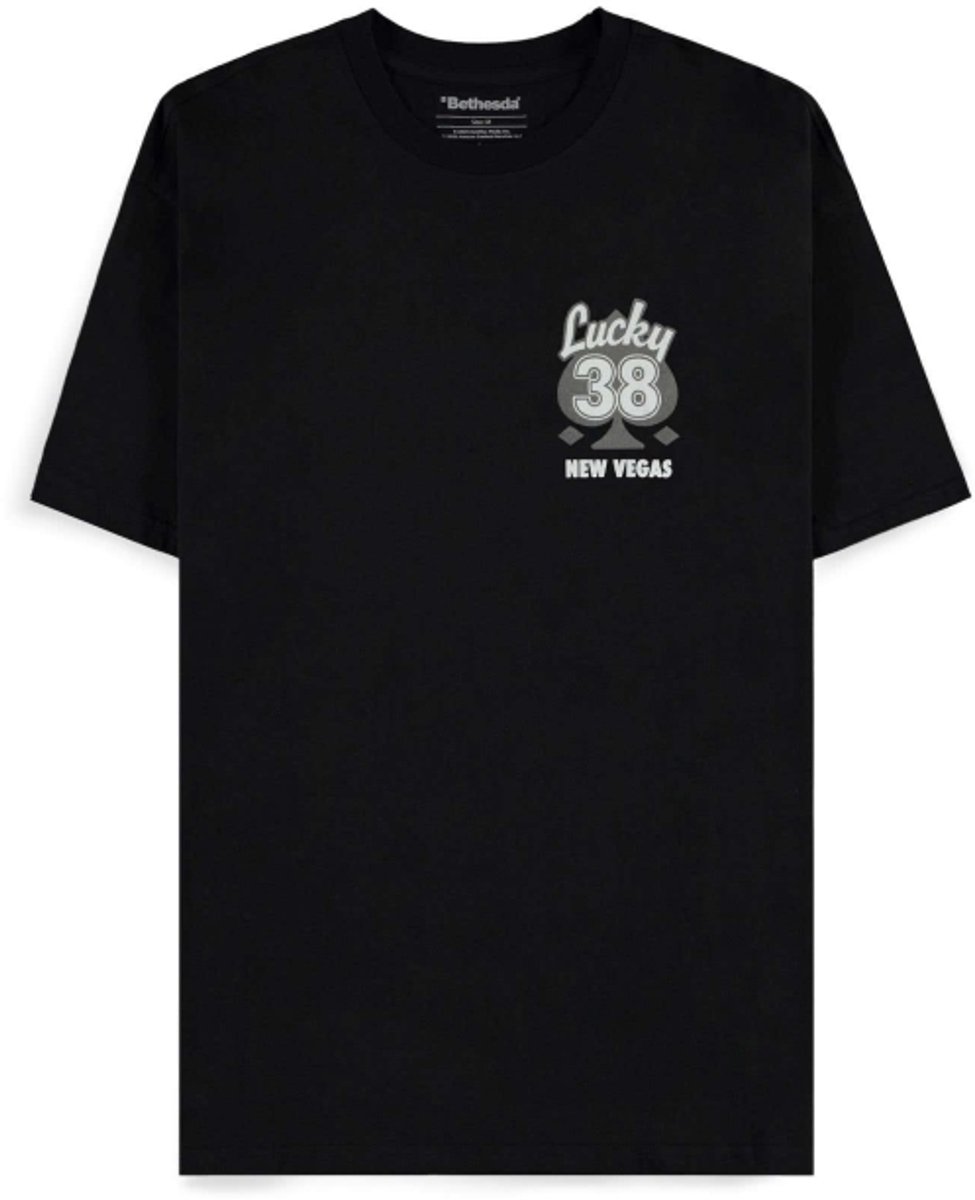 Fallout Lucky New Vegas Unisex T-shirt - zwart - XXL
