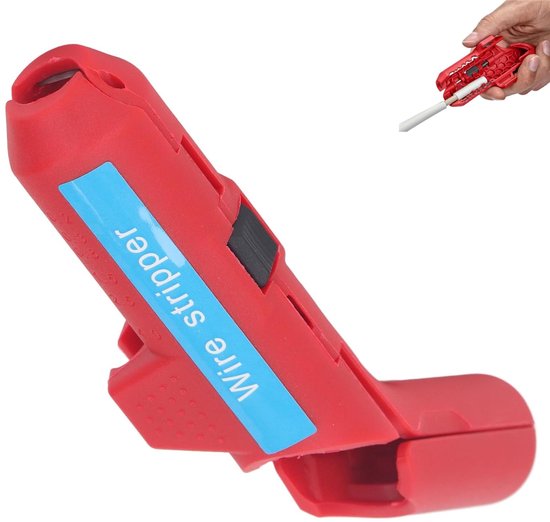 Precisie 2in1 draadsnijders met ingebouwde draadstripper. Multi-funcational Spring Action Cable Snips voor AWG 10-20